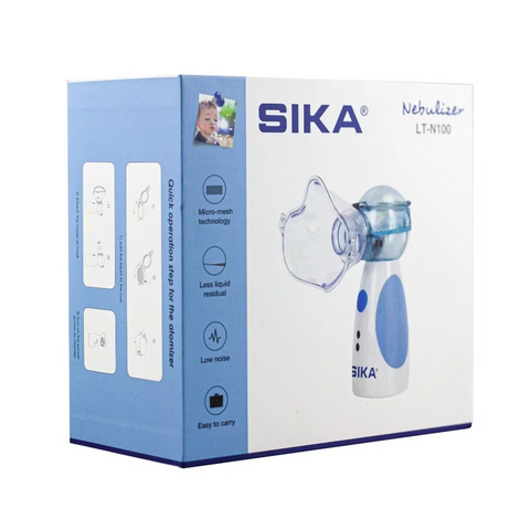 Máy Xông Khí Dung Cầm Tay SIKA LT-N100 - Thiết Bị Chăm Sóc Sức Khỏe Đường Hô Hấp - Công Nghệ Nén Khí Hiện Đại, Độ Ồn Thấp
