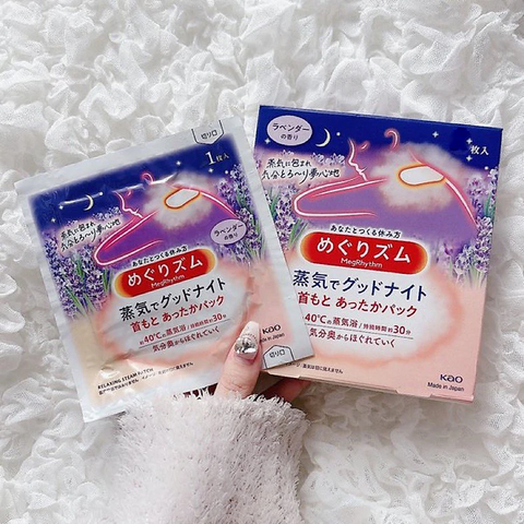 Miếng Dán Nhiệt Cổ Vai Gáy Kao Good Night Nhật Bản - Hỗ trợ Giấc Ngủ Sâu và Thư Giãn Cơ Bắp, Thiết Kế Mỏng Nhẹ, Sử Dụng Dễ Dàng