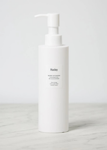Gel Rửa Mặt Huxley Secret of Sahara 200ml - Sạch Dịu Nhẹ, Phù Hợp Mọi Loại Da, Chiết Xuất Xương Rồng Cấp Ẩm Tối Ưu