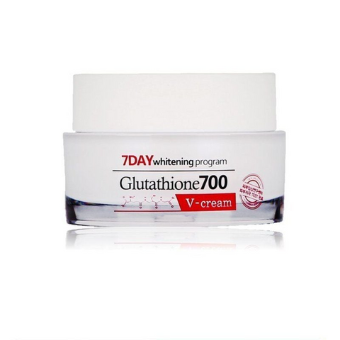 Kem Dưỡng Trắng Da 7 Day Tone-up Program Glutathione 700 V-Cream - Mờ Thâm Nám, Cải Thiện Tông Màu Da - Angel's Liquid Hàn Quốc