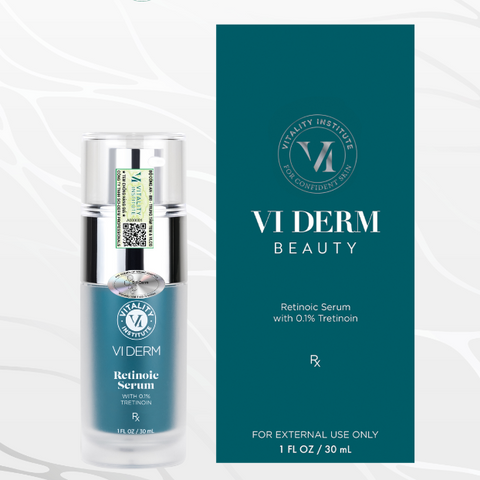 Serum Dưỡng Da Vi Derm Retinoic Serum 30ml - Hỗ Trợ Tái Tạo Da, Giảm Nếp Nhăn, Làm Sáng Da, Chăm Sóc Da Khô, Mờ Thâm nám