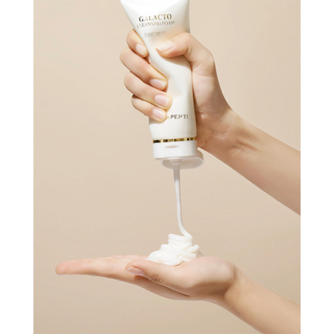 Sữa Rửa Mặt Dr.Pepti+ Galacto Cleansing Foam 110ml - Làm Sạch Sâu, Ngăn Ngừa Mụn, Dưỡng Ẩm, Phục Hồi Da Tổn Thương, Xuất Xứ Hàn Quốc