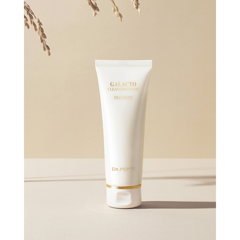 Sữa Rửa Mặt Dr.Pepti+ Galacto Cleansing Foam 110ml - Làm Sạch Sâu, Ngăn Ngừa Mụn, Dưỡng Ẩm, Phục Hồi Da Tổn Thương, Xuất Xứ Hàn Quốc