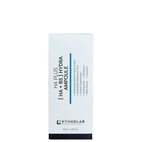 Tinh Chất Kyung Lab HA Plus [HA + B5] Hydra Ampoule 50ml - Serum Cấp Nước Phục Hồi Da, Làm Dịu Tổn Thương, Dưỡng Ẩm Da Mịn Màng