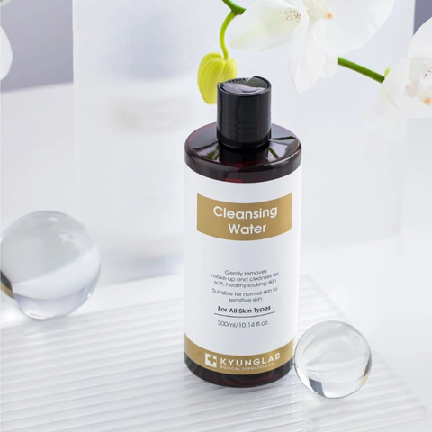 Nước Tẩy Trang Kyunglab Cleansing Water 300ml - Dưỡng Ẩm, Làm Sạch Dịu Nhẹ Cho Da Nhạy Cảm, Loại Bỏ Trang Điểm Hiệu Quả