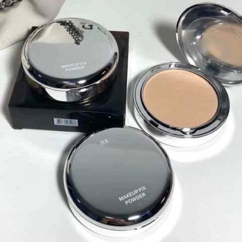 Phấn Phủ Kiềm Dầu 3CE Makeup Fix Powder - Phấn Nén Che Phủ Lỗ Chân Lông, Giữ Lớp Trang Điểm Lâu Bền, Phù Hợp Mọi Loại Da