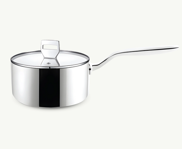 Quánh Inox 316 Haatz CIC1240V 16cm - Đúc Liền Khối Chống Ăn Mòn, Phù Hợp Cho Bếp Từ, Gas, Hồng Ngoại, Điện