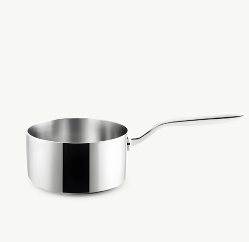 Quánh Inox 316 Đúc Liền Khối Haatz CIC1250V Size 18cm - Chống Mòn, Dùng Được Cho Mọi Loại Bếp, An Toàn, Tiện Lợi