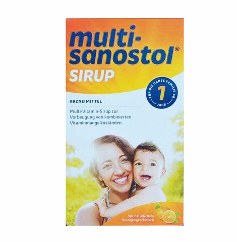 Vitamin Tổng Hợp Sanostol Siro Số 1 Cho Trẻ 1-3 Tuổi - Hỗ Trợ Biếng Ăn, Phát Triển Toàn Diện Bền Vững, Giàu Vitamin Và Khoáng Chất