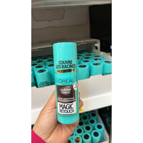 Xịt Che Khuyết Điểm Tóc L'Oreal Paris Magic Retouch - Phụ Kiện Làm Đẹp Tạm Thời Cho Tóc Bạc Chất Lượng Cao 75ml