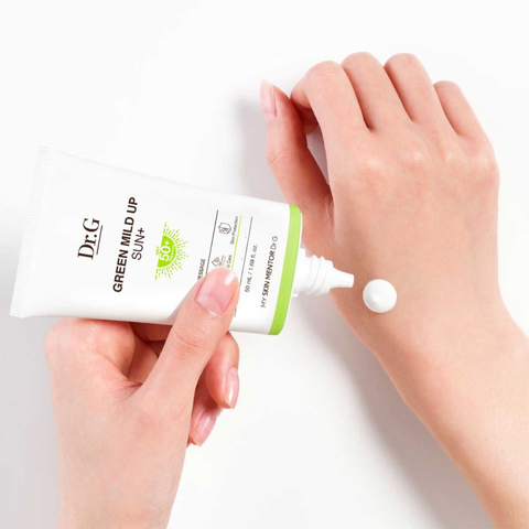 Kem Chống Nắng Vật Lý Dr.G Green Mild Up Sun+ SPF50+ - Bảo Vệ Da Hàng Ngày, Chất Dịu Nhẹ, Phù Hợp Mọi Loại Da