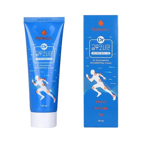 Kem Xoa Bóp MyHaelyn Dr Glucosamine 102 MSM Plus Cream 120ml - Giảm Đau, Thư Giãn Cơ, Dành Cho Người Trưởng Thành và Cao Tuổi