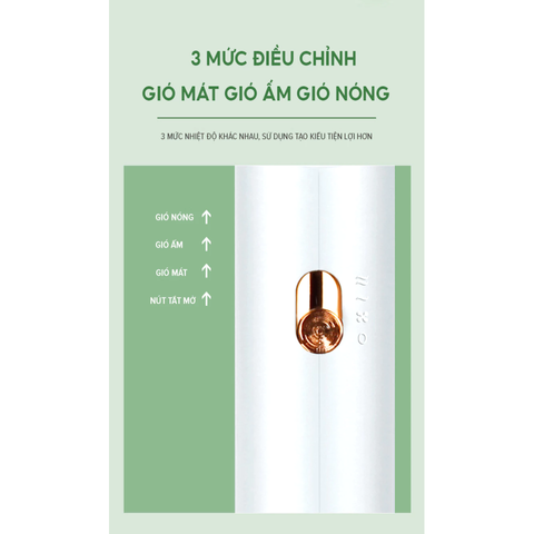 Máy Sấy Tóc Gấp Gọn Coclear CH6289 1800W - Thiết Kế Tiện Lợi, Sấy Nhanh, Giữ Độ Mềm Mượt, Du Lịch Thoải Mái