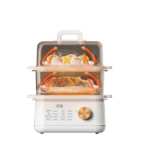 Nồi Hấp Điện 2 Tầng Đa Năng Lebenlang LBEL5030 800W Dung Tích 12L - Tiện Lợi Cho Mọi Bữa Ăn