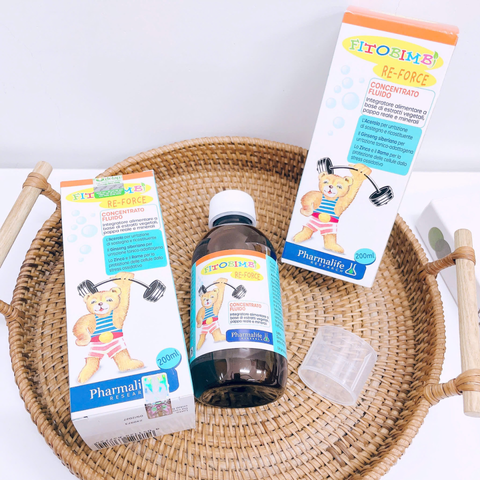 Siro Fitobimbi Re-Force Tăng Cường Đề Kháng Cho Bé - Bổ Sung Vitamin & Khoáng Chất Thiết Yếu, Hỗ Trợ Khỏe Mạnh, Ít Ốm Vặt