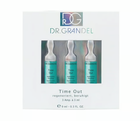 Tinh Chất Dr.Grandel Time Out 3ml - Hỗ Trợ Tái Tạo Da, Cung Cấp Ẩm, Làm Dịu Da Với Chiết Xuất Chồi Cedar Và Quả Sung