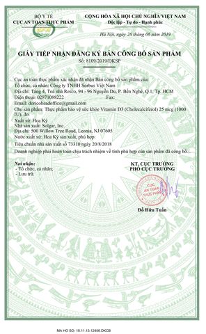 Viên uống Solgar Vitamin D3 1000IU - Hỗ trợ hấp thu canxi và tăng cường miễn dịch, giúp xương răng chắc khỏe - 90 viên nhập khẩu