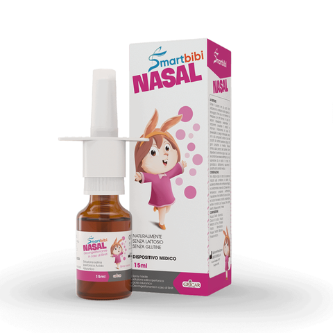 Xịt mũi Smartbibi Nasal cho trẻ từ 3 tuổi trở lên - Giải pháp làm sạch mũi, kháng khuẩn, giảm nghẹt mũi hiệu quả cho trẻ em