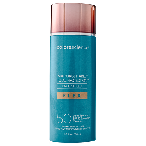Kem Chống Nắng Colorescience Sunforgettable Total Protection Face Shield Flex SPF 50 - Bảo Vệ Da Khỏi Tia UV, Lớp Nền Tự Nhiên, Dưỡng Ẩm