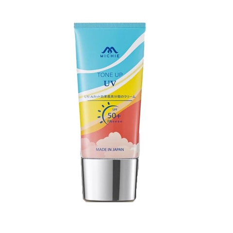 Kem Chống Nắng Nâng Tông Michie Tone Up SPF50+/PA++++ - Bảo Vệ Da Tối Ưu, Không Nhờn Rít, Đặc Biệt Cho Da Nhạy Cảm, Giúp Trang Điểm Tự Nhiên