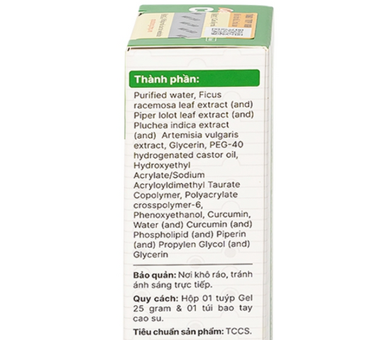 Gel Bôi Trĩ Cotripro Thái Minh 25g - Hỗ Trợ Làm Dịu và Giảm Đau Rát Da Hậu Môn Từ Thành Phần Thiên Nhiên
