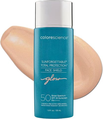 Kem Chống Nắng Colorescience Sunforgettable SPF 50 - Bảo Vệ Da, Hiệu Ứng Căng Bóng Tự Nhiên, Làn Da Khỏe Khoắn, 55ml