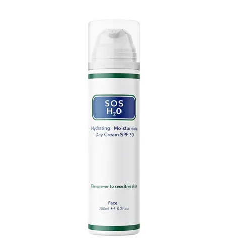 Kem Dưỡng Ẩm Chống Nắng SOS H20 SPF30 - 2 Trong 1, Bảo Vệ Da, Cấp Nước, Phù Hợp Mọi Loại Da, Lọ 50ml & 200ml