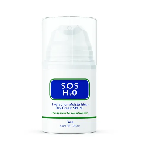 Kem Dưỡng Ẩm Chống Nắng SOS H20 SPF30 - 2 Trong 1, Bảo Vệ Da, Cấp Nước, Phù Hợp Mọi Loại Da, Lọ 50ml & 200ml