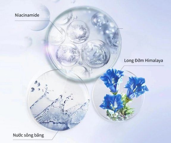 Lotion Dưỡng Ẩm Chando Himalaya Snowy Region 160ml - Phục Hồi Da, Cấp Ẩm Sâu, An Toàn Cho Mọi Loại Da, Chứa Niacinamide