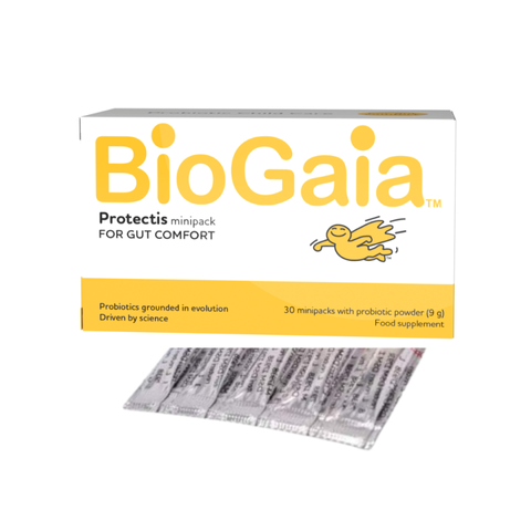 Men Vi Sinh BioGaia Protectis Minipack Dạng Bột Cho Bé - Hỗ Trợ Tiêu Hóa, Bổ Sung Lợi Khuẩn Lactobacillus Reuteri, Gói Tiện Lợi 30 Gói