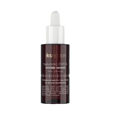 Serum Dưỡng Da Kiềm Dầu Ekseption Hyaluronic ZnPCA 75ml - Hỗ Trợ Dưỡng Ẩm và Cải Thiện Mụn Cho Da Dầu Mụn