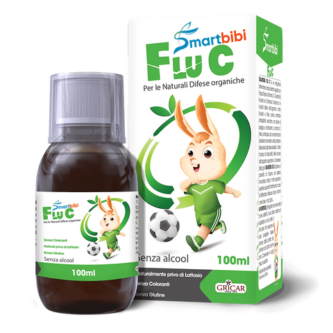 Siro Smartbibi Flu C 30ml - Hỗ Trợ Tăng Đề Kháng, Giảm Cảm, Bảo Vệ Đường Hô Hấp, Dành Cho Trẻ Nhỏ và Người Lớn