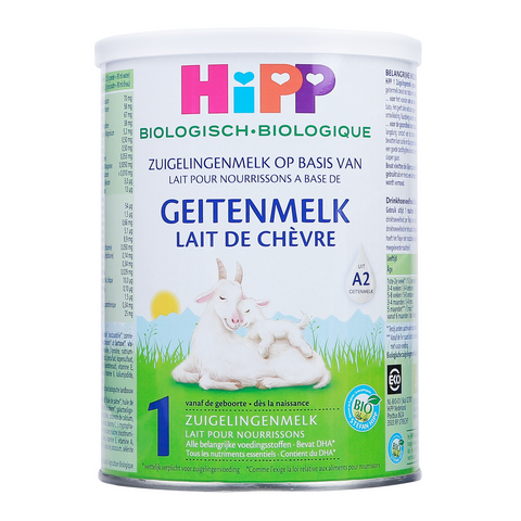 Sữa dê HiPP Organic 1 cho bé 0-6 tháng tuổi 400g - Sữa công thức hữu cơ từ sữa dê, dễ tiêu hóa, hỗ trợ phát triển toàn diện cho trẻ.