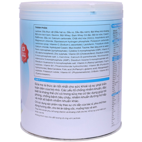 Sữa Morinaga Hagukumi 1 cho bé 0-6 tháng tuổi - Hộp 800g, Bổ sung Lactoferrin, Hỗ trợ Phát triển Trí Não và Tiêu Hóa Tốt