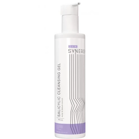 Sữa Rửa Mặt Cho Da Mụn Skin Synergy Salicylic Cleansing Gel 200ml - Giải Pháp Thông Thoáng Chống Mụn Dầu, Ngừa Mụn Đầu Đen