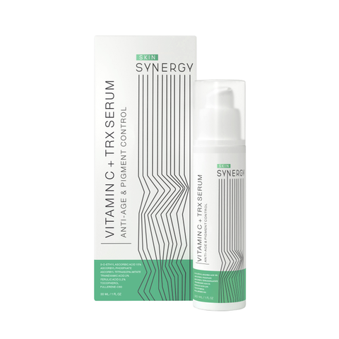 Tinh Chất Dưỡng Sáng Đều Màu Da Skin Synergie Vitamin C + TRX Serum 30ml - Giúp Cải Thiện Nám Tăng Sắc Tố, Chống Oxy Hóa và Làm Mịn Da