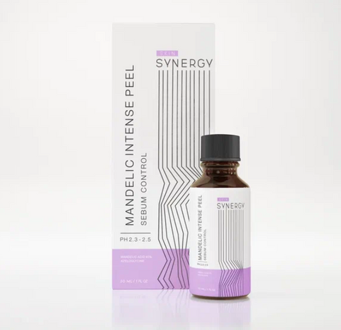 Tinh Chất Peel Da Dầu Mụn Skin Synergy Mandelic Intense Peel 30ml - Giúp Làm Sạch Sâu, Cải Thiện Tình Trạng Mụn và Đều Màu Da