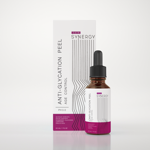 Tinh Chất Peel Da Skin Synergy Anti-Glycation Peel 30ml - Làm Sáng, Tái Tạo Da, Cải Thiện Độ Đàn Hồi, Chăm Sóc Da Chuyên Sâu