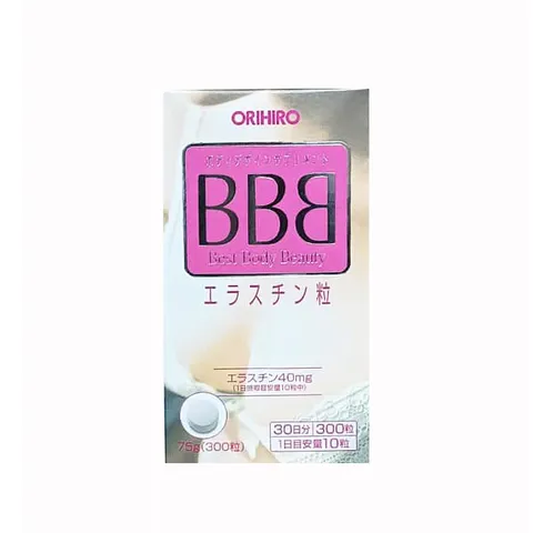 Viên Uống Làm Đẹp Da BBB Orihiro Nhật Bản 300 Viên - Hỗ Trợ Tăng Cường Nội Tiết Tố Nữ, Giảm Lão Hóa, Dưỡng Da Tươi Trẻ