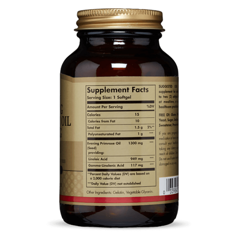 (Hàng nhập khẩu) Viên uống tinh dầu hoa anh thảo Solgar Evening Primrose Oil 1300 mg