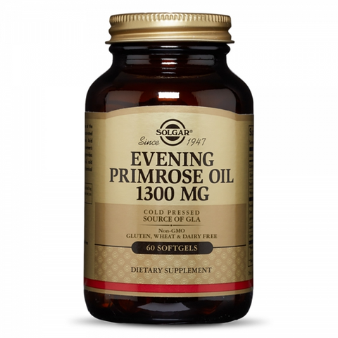 (Hàng nhập khẩu) Viên uống tinh dầu hoa anh thảo Solgar Evening Primrose Oil 1300 mg