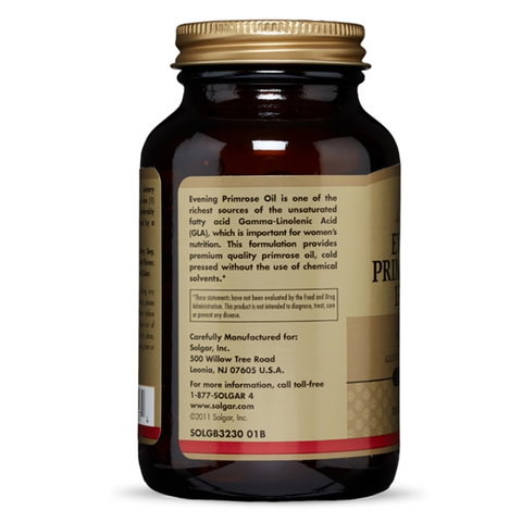 (Hàng nhập khẩu) Viên uống tinh dầu hoa anh thảo Solgar Evening Primrose Oil 1300 mg
