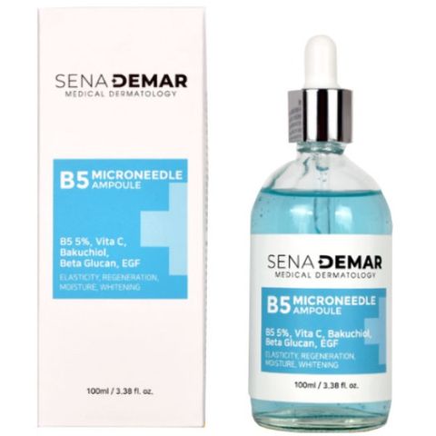 Serum Sena Demar B5 Microneedle Ampoule - Chăm Sóc Da Hàn Quốc Dưỡng Ẩm Sâu, Phục Hồi Da Khô Nhạy Cảm 100ml