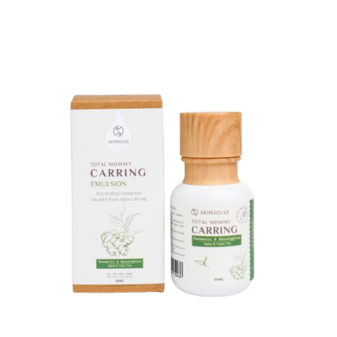 Sữa Dưỡng Ẩm Caring Emulsion Chiết Xuất Tràm Trà và Nghệ - Giúp Kháng Khuẩn, Sáng Da và Cung Cấp Độ Ẩm Cho Mọi Loại Da