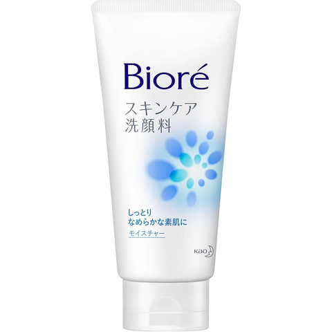 Sữa Rửa Mặt Dưỡng Ẩm Biore Skin Care Facial Foam Moisture - Sản Phẩm Chăm Sóc Da Khô Nhật Bản, Đem Lại Làn Da Ẩm Mượt Tự Nhiên