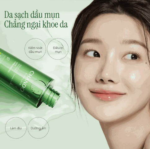 Toner Chando Himalaya cho da dầu - Giúp kiểm soát dầu thừa, ngừa mụn với Salicylic Acid, không cồn, không hương liệu, 150ml