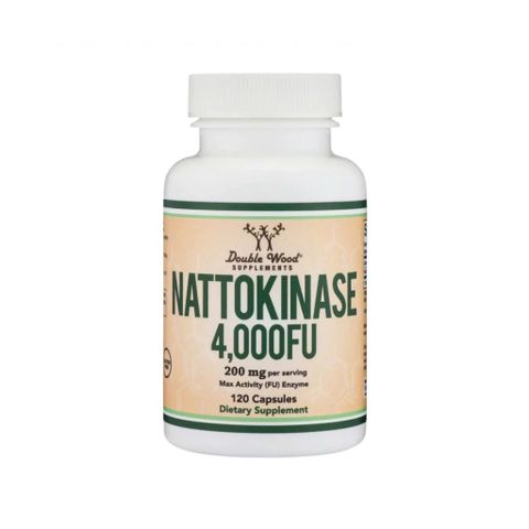 Viên uống hỗ trợ tim mạch Double Wood Nattokinase 4000FU 200mg - Bổ sung enzyme Natto, hỗ trợ tuần hoàn máu hiệu quả