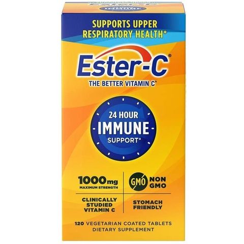 Viên uống Vitamin Ester C 1000mg Naturesmart của Mỹ - Bổ sung Vitamin C Hỗ trợ Da và Tăng Cường Sức Đề Kháng