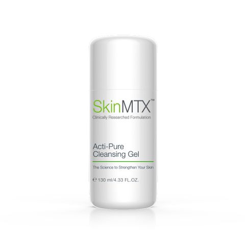 Gel Rửa Mặt Cho Da Dầu Mụn SkinMTX Acti-Pure Cleansing 130ml - Kiểm Soát Dầu Nhờn, Ngừa Mụn, Làm Sạch Dịu Nhẹ