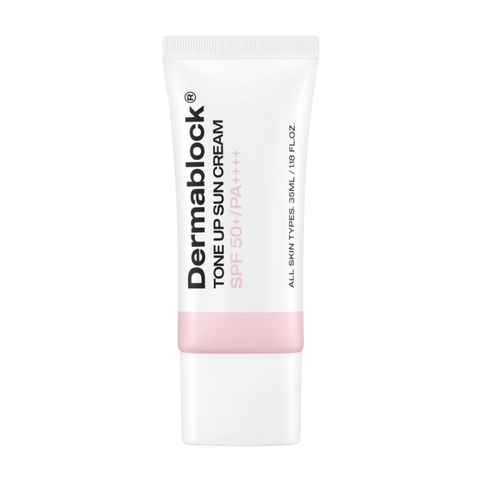 Kem Chống Nắng Nâng Tông Dermablock Tone Up Sun Cream SPF 50+ - Bảo Vệ Da Tối Ưu, Hiệu Ứng Sáng Hồng Tự Nhiên, 35ml